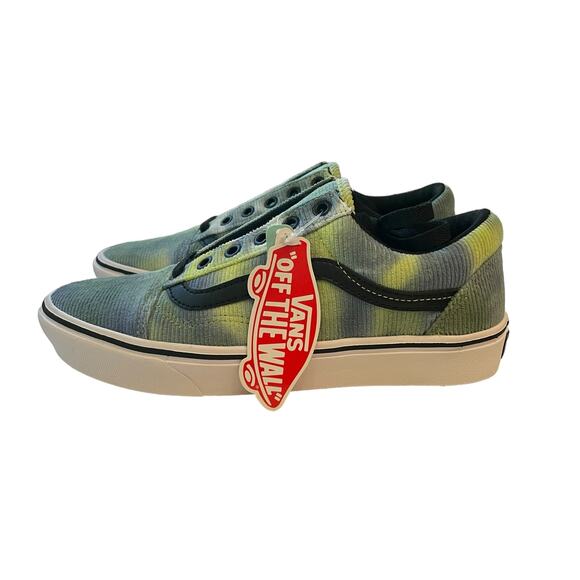 NEW Vans Comfycush Old Skool “Blotched" Tie Dye Corduroy Shoes Mens 6 Womens 7.5 - Picture 5 of 12